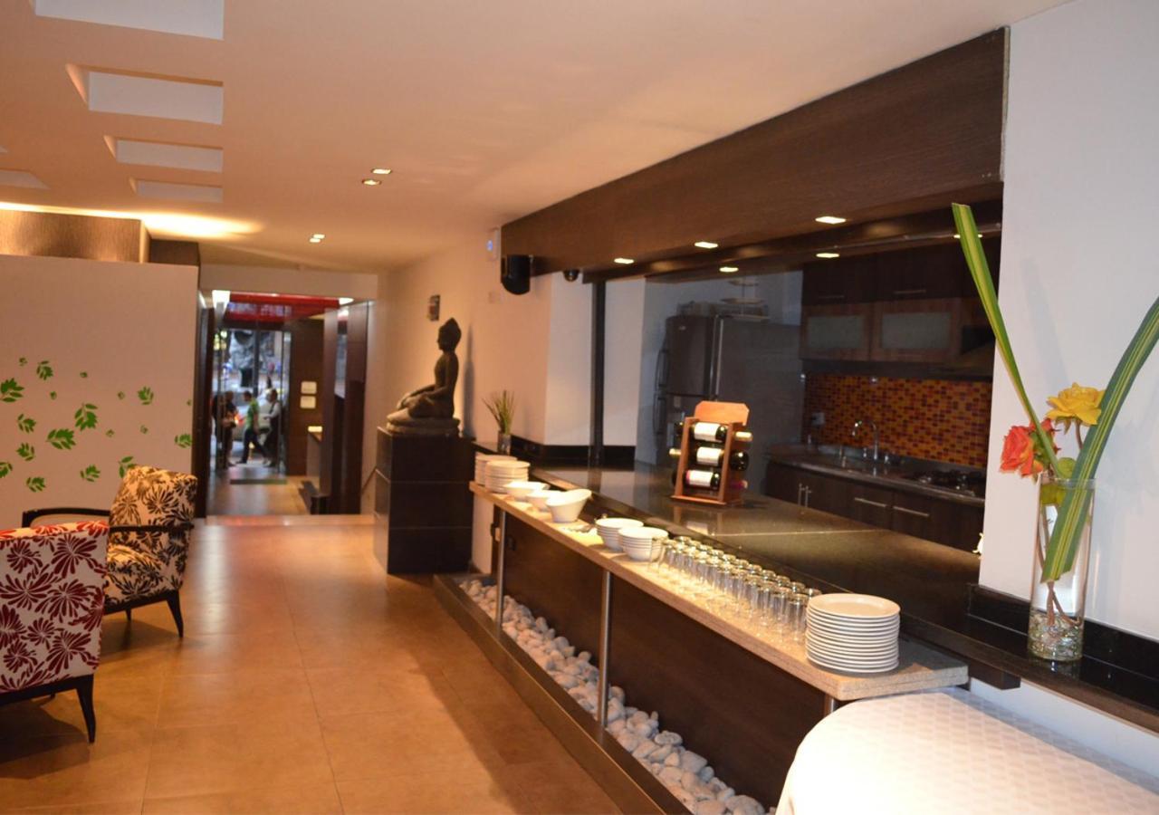 San Simon Hotel Pereira By Soratama エクステリア 写真 The interior of the restaurant